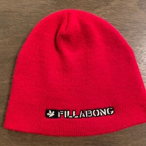Billabong Fillabong Vibrant Red Beanie